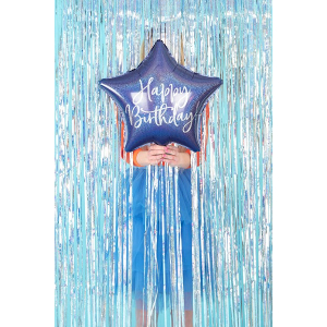 ballon etoile bleu 2