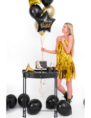 Bouquet de ballons 30 Ans Chic Noir, Or Et Argent – Chant-O-Fêtes