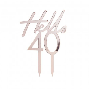cake topper 40