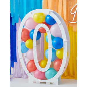 ballon chiffre 0