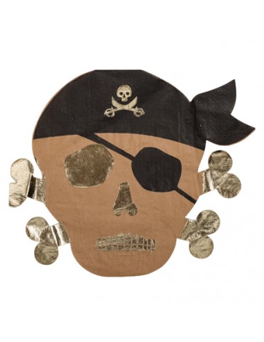 serviette pirate