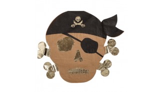 serviette pirate