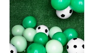 Set 6 Ballons en latex Football - Jeux et jouets RueDeLaFete - Avenue des  Jeux