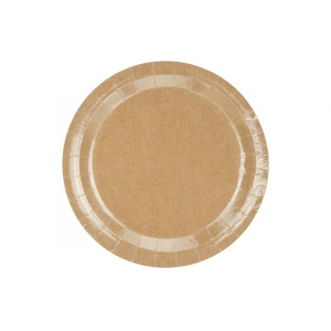 assiette kraft biodegradable 2