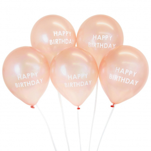 ballons rose