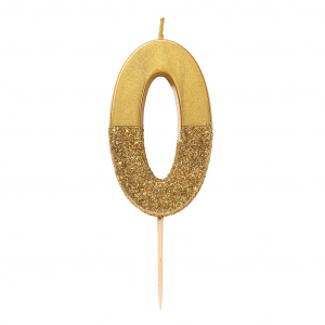 bougie paillette dore 2