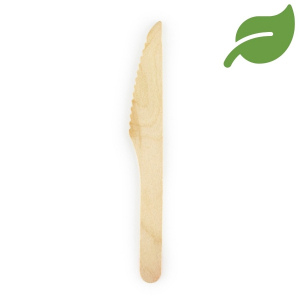 couteau bois biodegradable