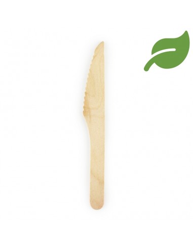 couteau bois biodegradable