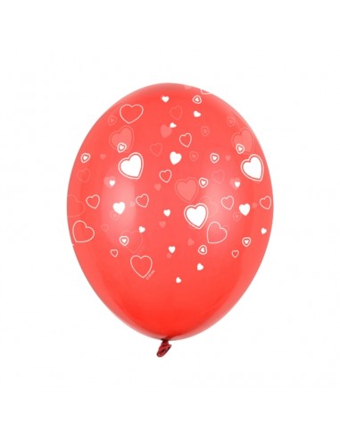 ballon baudruche rouge coeur