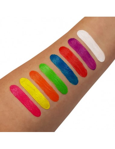 Crayon de maquillage UV néon à séchage rapide, imperméable