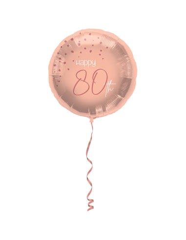 ballon rose 80 an