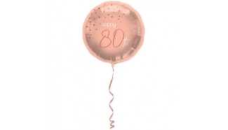ballon rose 80 an