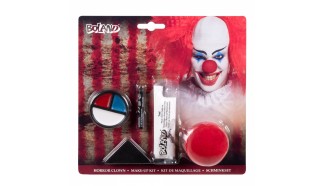 kit de maquillage clown d'horreur