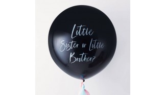 ballon gender reveal confettis