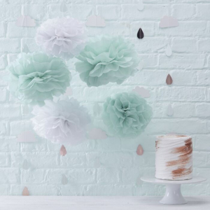 pompons bleus 2