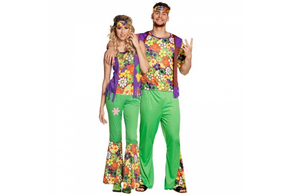 costume hippie fleurs