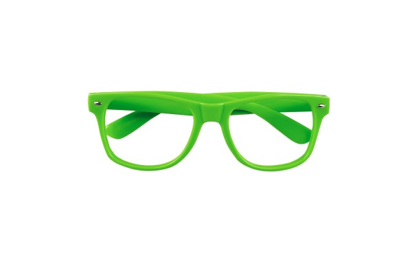 lunettes vertes fluo