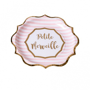assiettes baby shower
