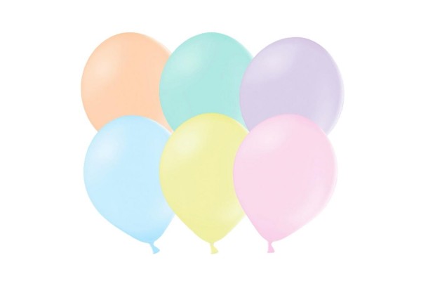 ballon baudruche pastel