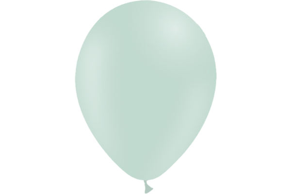 mini-ballons menthe pastel