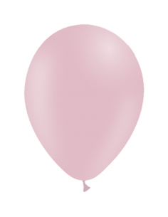 Ballon de baudruche effet métallisé rose