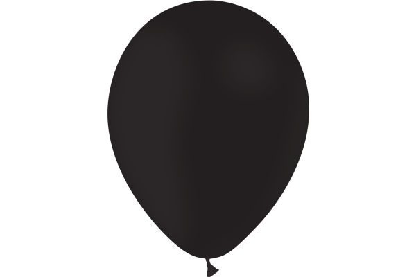 mini-ballons noirs