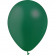 25 Mini-ballons Vert forêt 13 cm