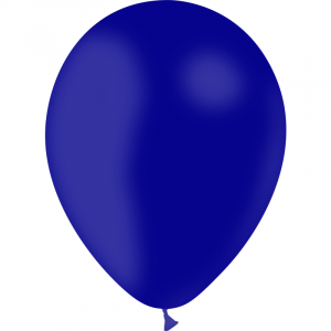 mini-ballons bleu marine