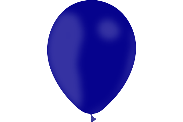 100 Ballons de baudruche bleuet 27 cm