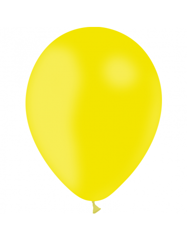 mini-ballons jaune citron