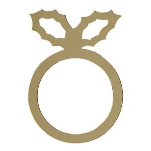 6 Anneaux de serviette Noël...