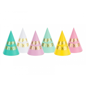 chapeau pointu pastel