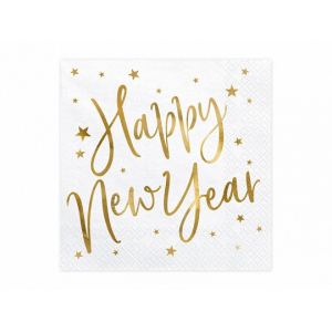 20 Serviettes "Happy New...
