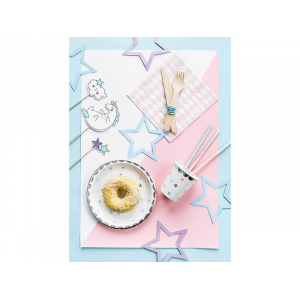 assiette carton licorne 2