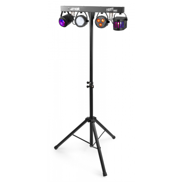 Projecteur LED Mobile UKing 150W RGBW - Effets Lumineux DJ DMX Pour Fête, Club - 12 LEDs