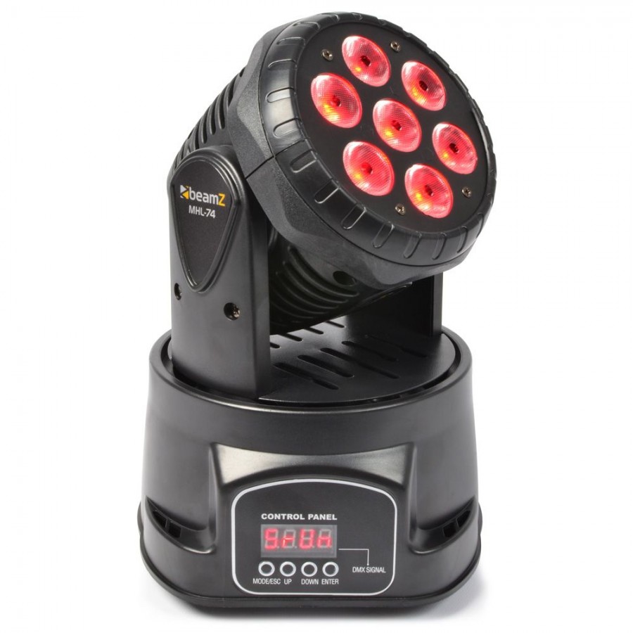 Éclairage Lyre LED RGBW 300W - Projecteur Wash Dynamique Avec Rotation 540°/250°/360° - Parfait Pour Soirées, Mariages, Clubs Et DJ
