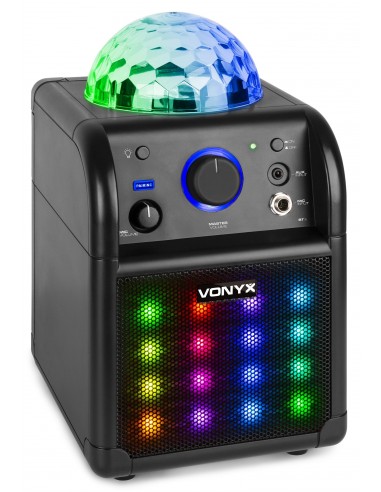 Vonyx Verve46 Enceinte Sono Portable 1000W, Enceinte Bluetooth Puissante, 2  Micros sans Fil, Poignées et roulettes de Transport, Idéale pour Vos  Evénements, Karaoké, Fêtes en Extérieur : : Instruments de musique  et