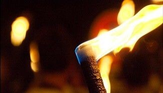 Torche flambeau en cire - 45 min - Jeux de Fête
