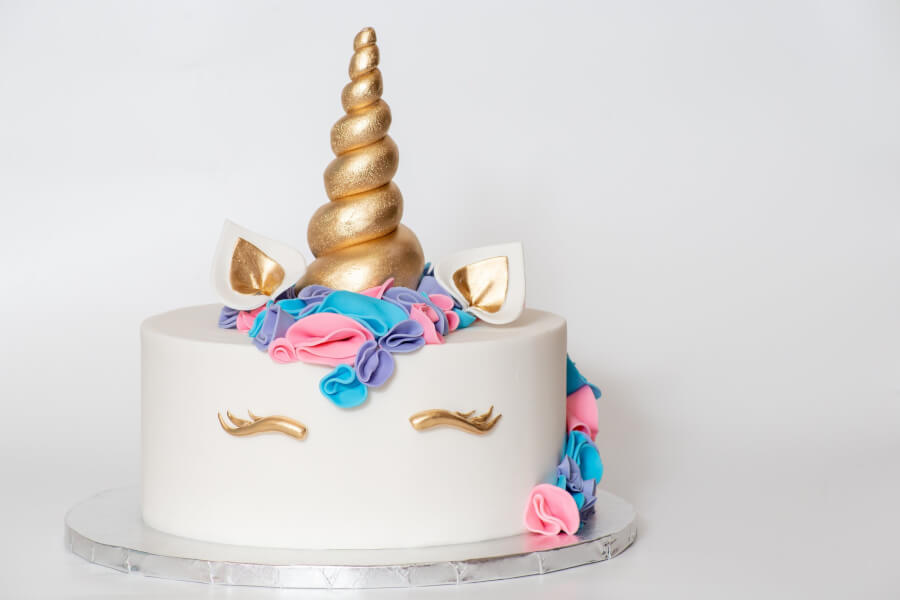 Décoration anniversaire Licorne pas cher - Féerie Cake