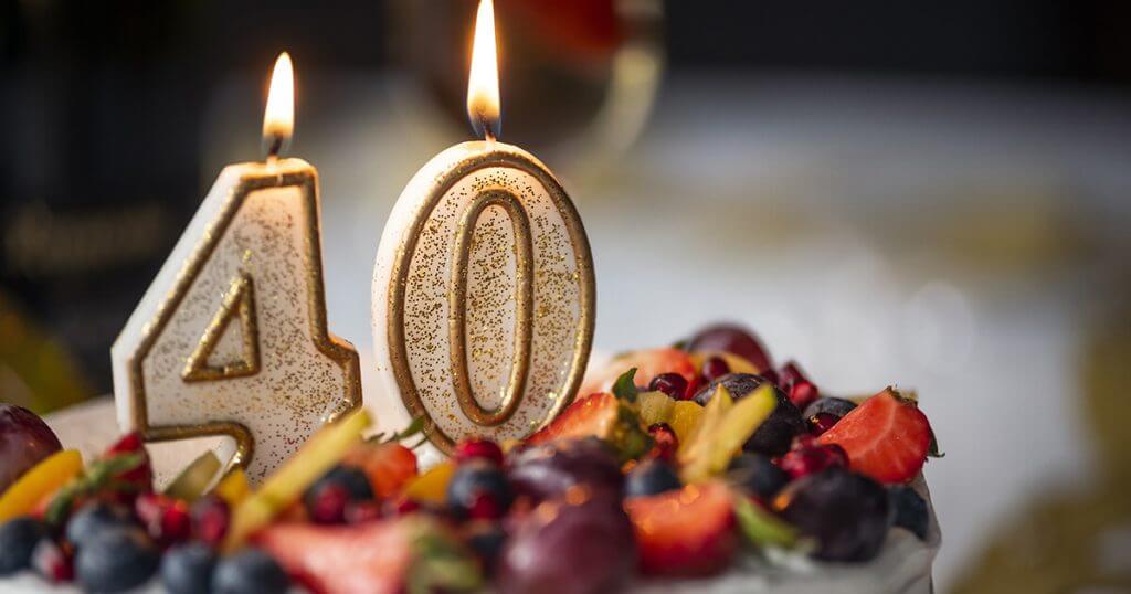 Gâteau pour Organiser son anniversaire 40 ans
