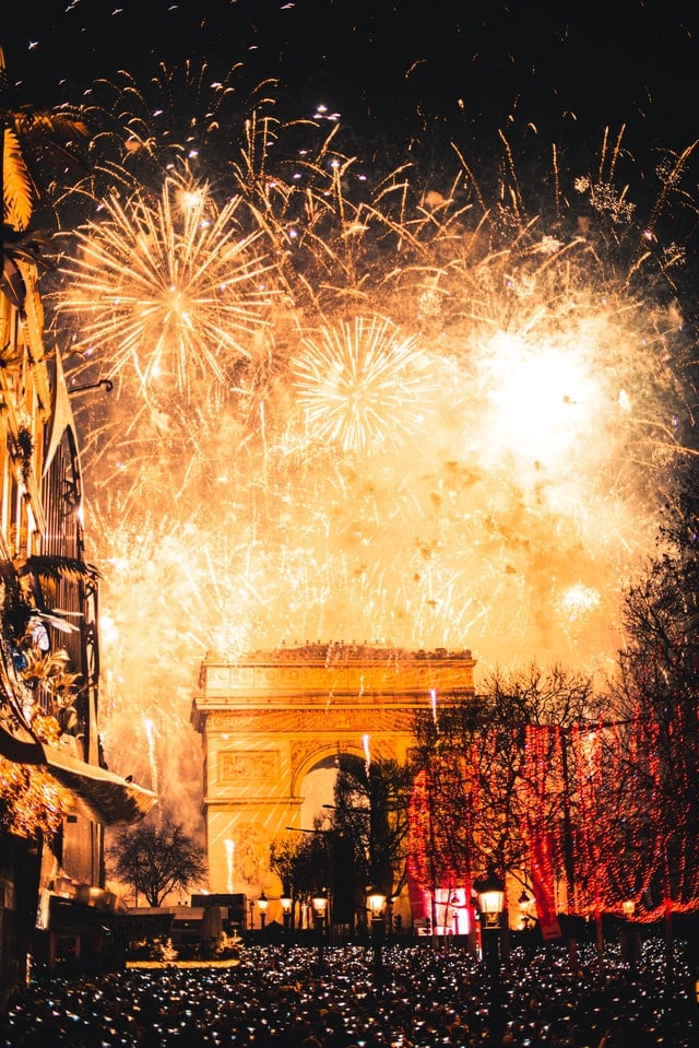 feu d'artifice Paris