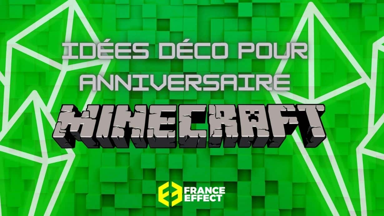 Organiser anniversaire Minecraft