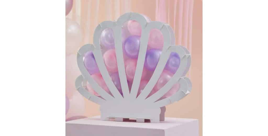 Structure pour ballons coquillage