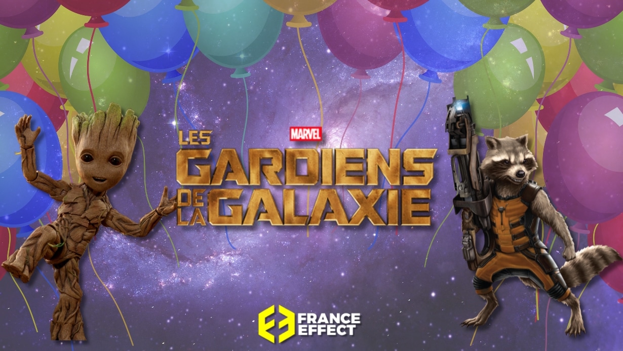 Gardien De La Galaxie Superheros Collection Page De Garde Idées Déco pour un anniversaire thème Les gardiens de la galaxie
