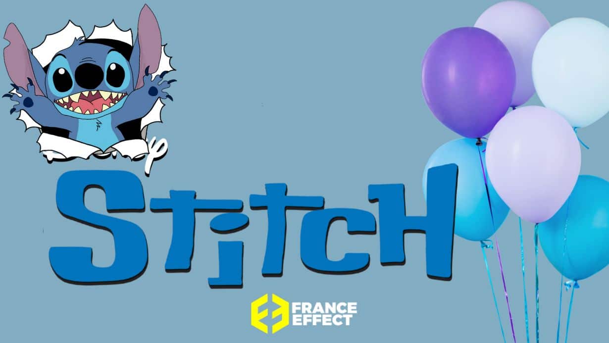 Stitch Thème Enfants Fête d'anniversaire Décoration Ballons