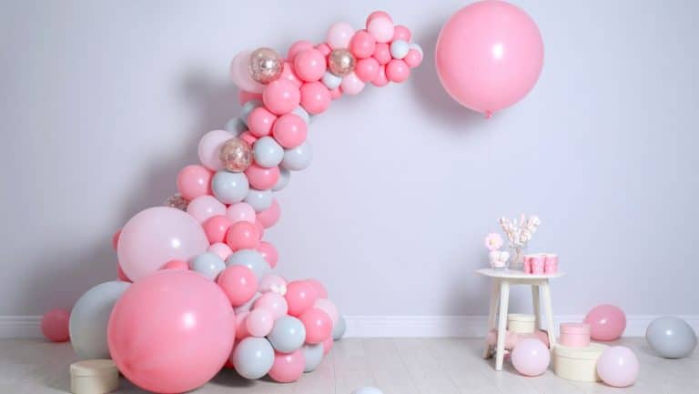 Arche à Ballons Demi-Arche Avec Socle - 1,5 M + 2,5 M, Doré, Pour Mariage, Anniversaire, Événements