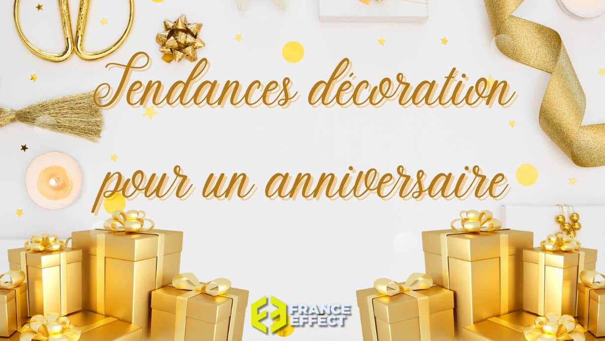 decoration anniversaire 30 ans - Blog Tendance Boutik, décoration