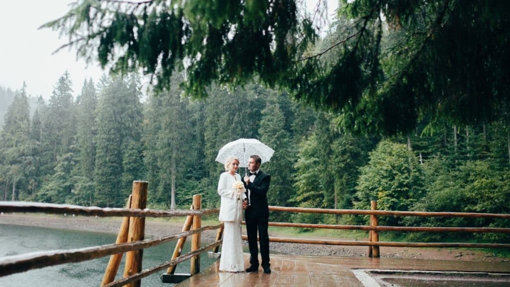  organiser un mariage sous la pluie