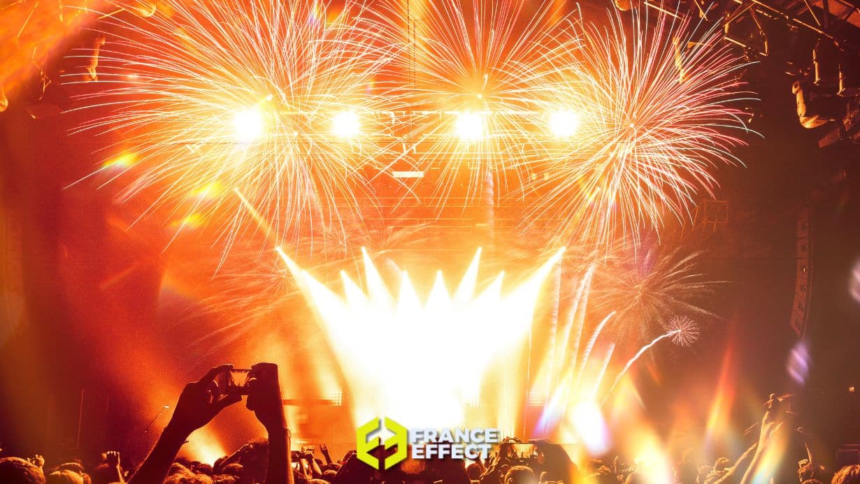 Jets De Scène 2 Mètres 30 Secondes Argent-Hauteur De L’effet 2 Mètres