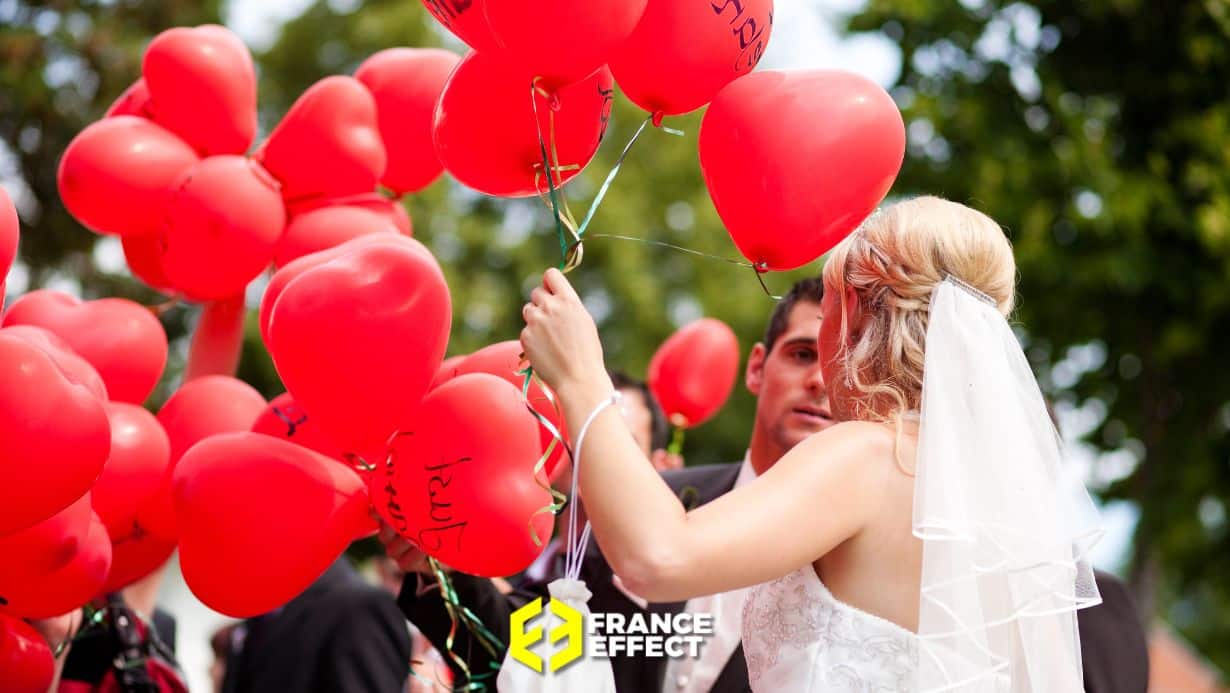 1 ballon à l'hélium en forme de cœur en aluminium de 45,7 cm